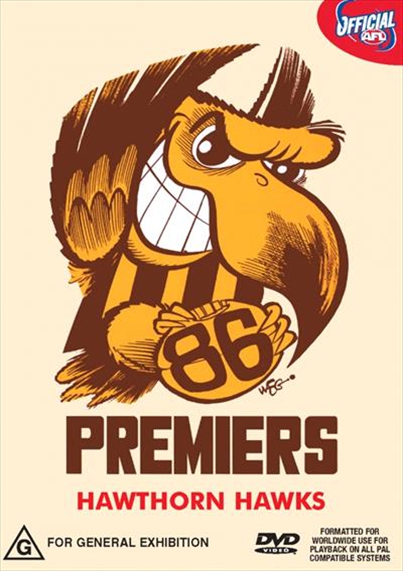 AFL Premiers 1986 - Hawthorn/Product Detail/Sport