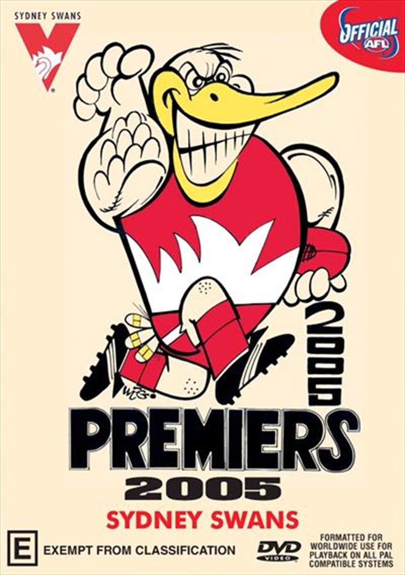 AFL Premiers 2005 - Sydney Swans/Product Detail/Sport