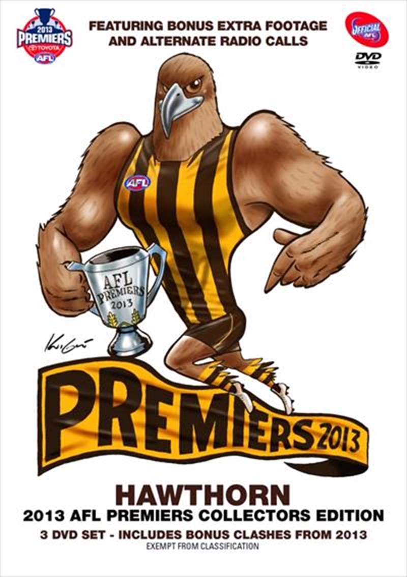 AFL Premiers 2013 - Hawthorn - Limited Collector's Tin Box/Product Detail/Sport