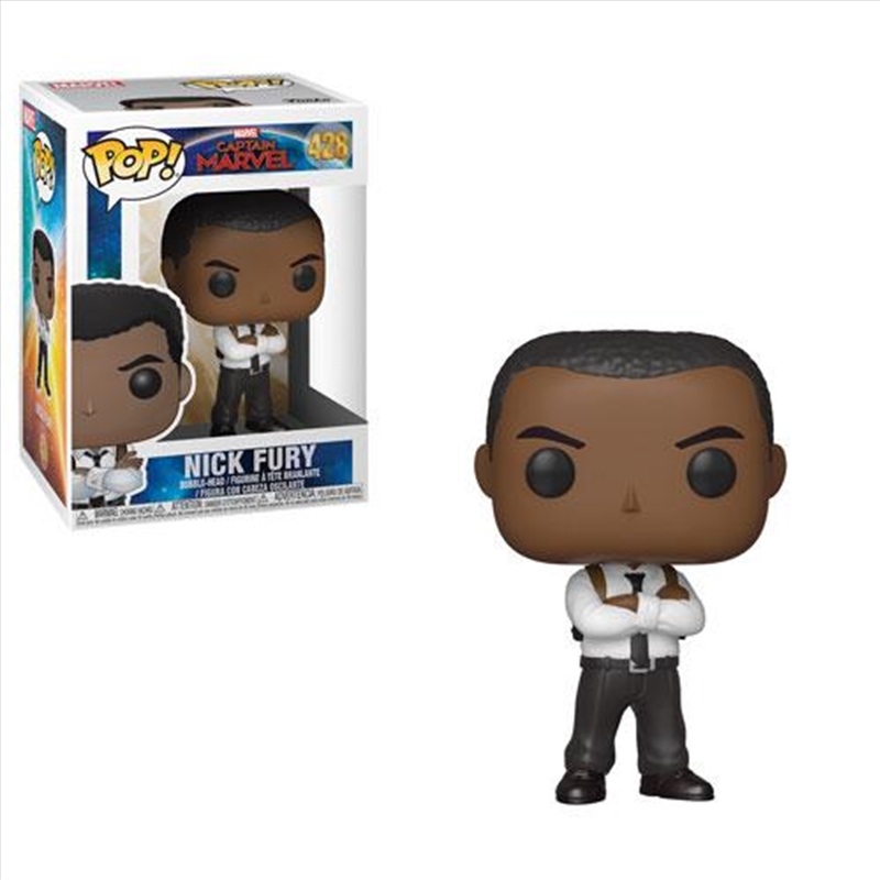 Captain Marvel - Nick Fury Pop! Vinyl/Product Detail/Movies