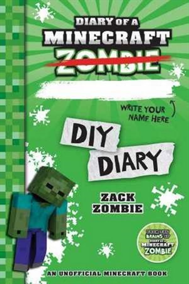 Diary of a Minecraft Zombie: DIY Diary/Product Detail/Comedy & Humour