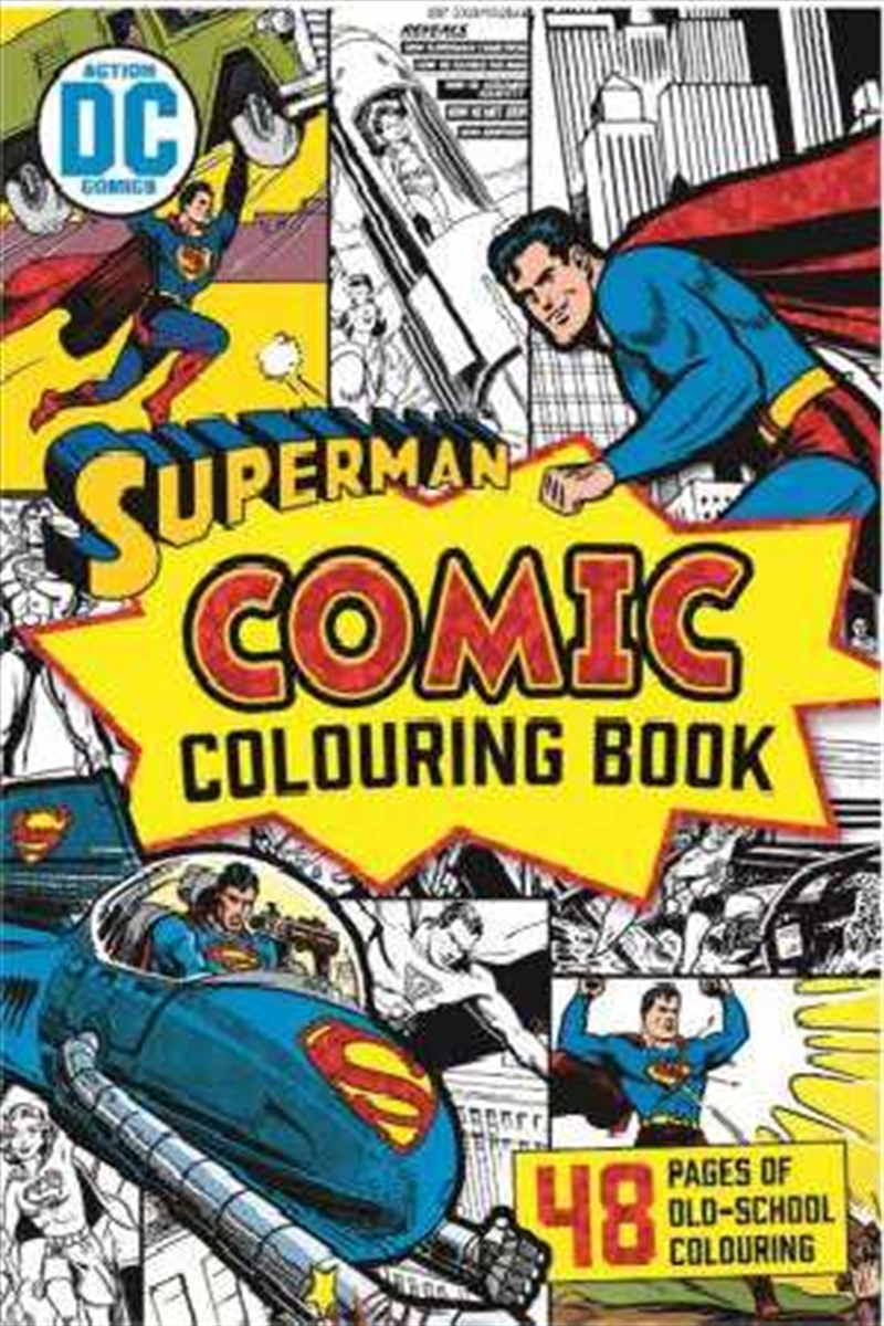 DC Comics: Superman Vintage Comic Colouring Book/Product Detail/Kids Colouring