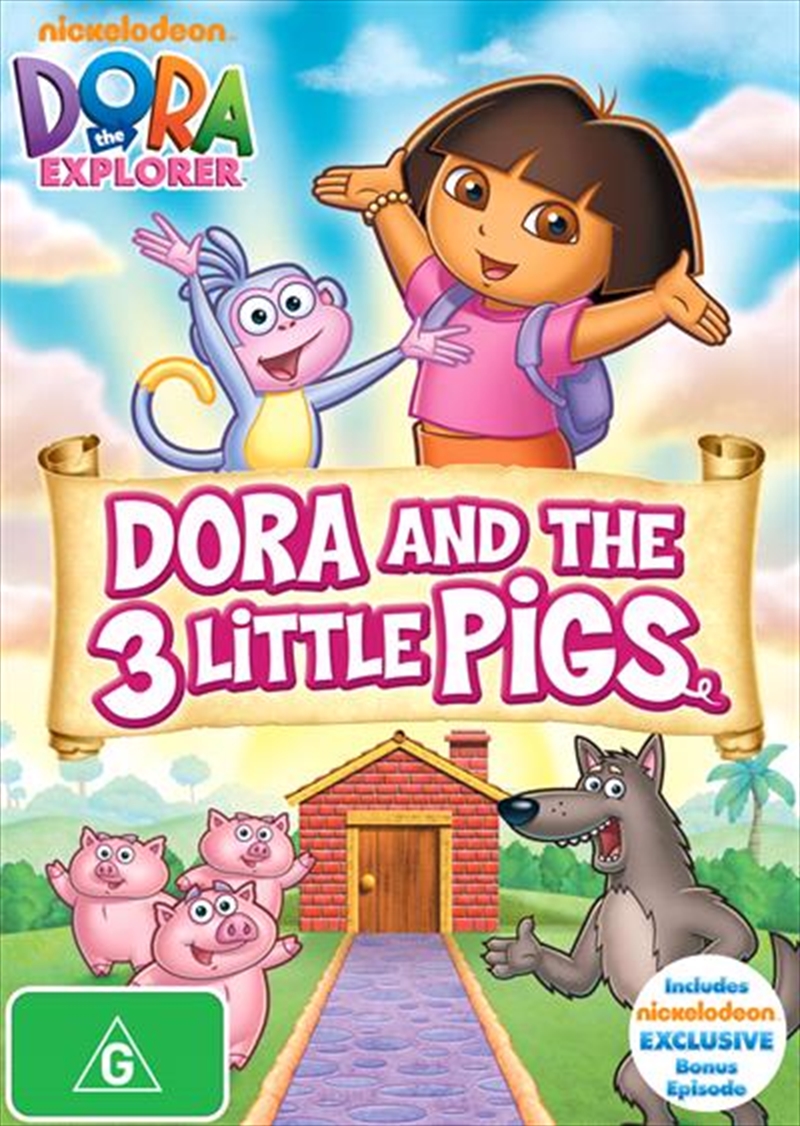 Dora The Explorer - 3 Little Pigs/Product Detail/Animated