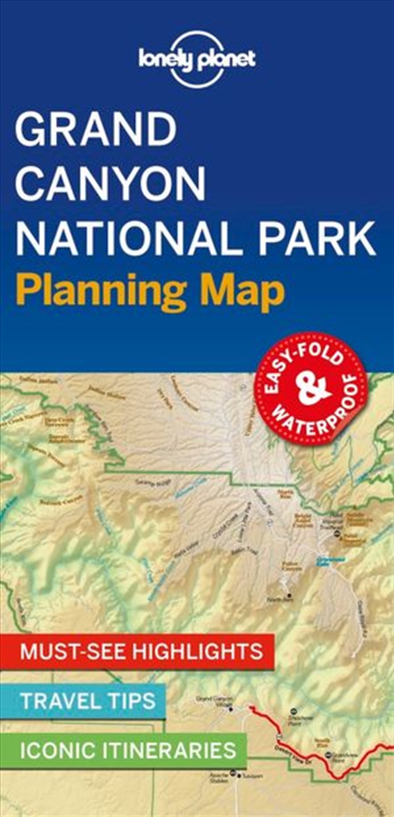 Lonely Planet Travel Guide - 1st Edition Grand Canyon National Park Planning Map/Product Detail/Travel & Holidays