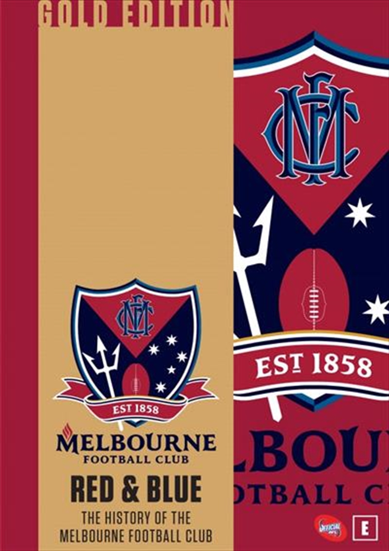 AFL - Red and Blue - The History Of The Melbourne Football Club Gold Edition/Product Detail/Sport
