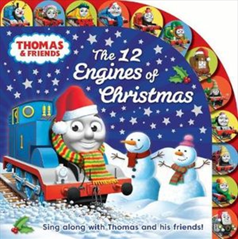 Thomas & Friends: The 12 Engines of Christmas | Hardback Book