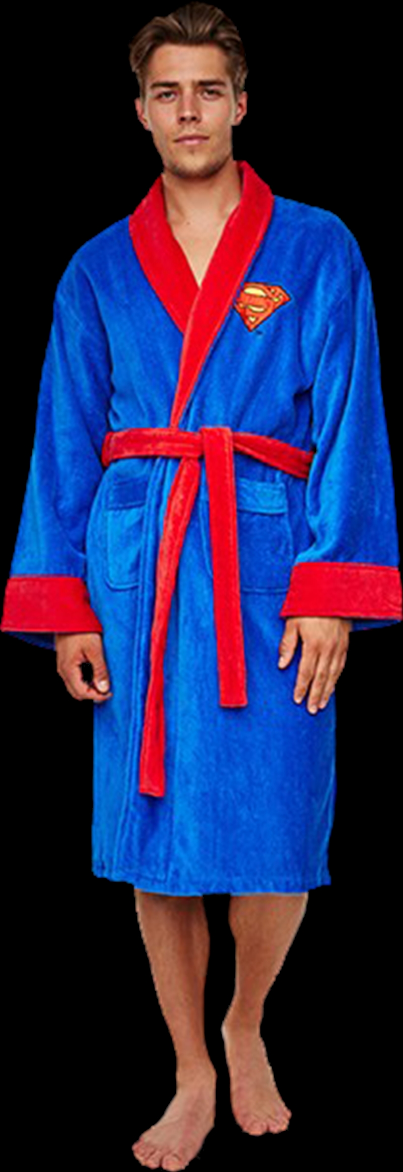 Superman  Fleece Robe Blue/Product Detail/Accessories