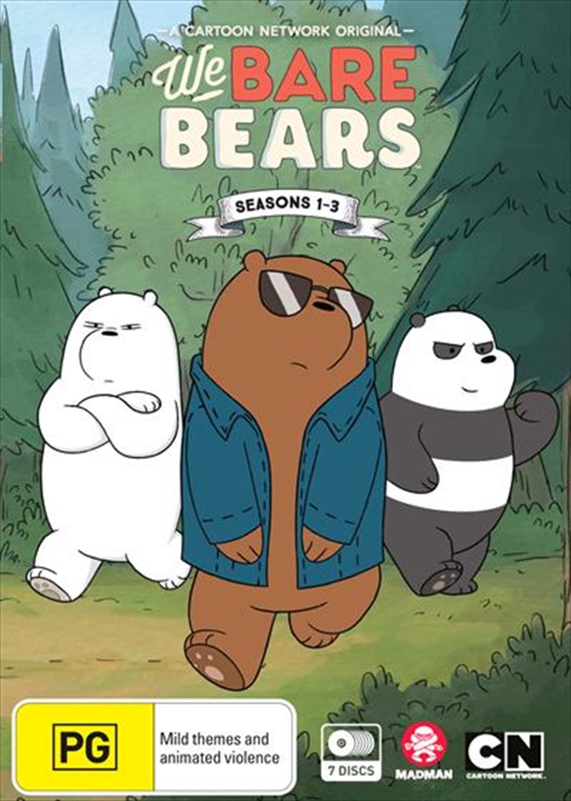 We Bare Bears - Season 1-3  Boxset DVD/Product Detail/Animated