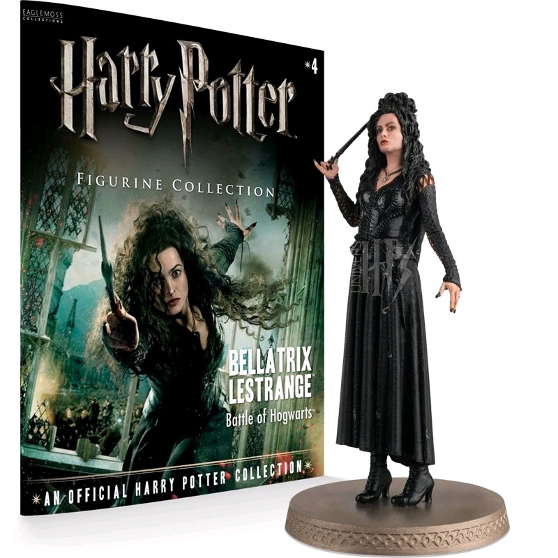 Buy Harry Potter - Bellatrix LeStrange 1:16 Figure & Magazine in ...