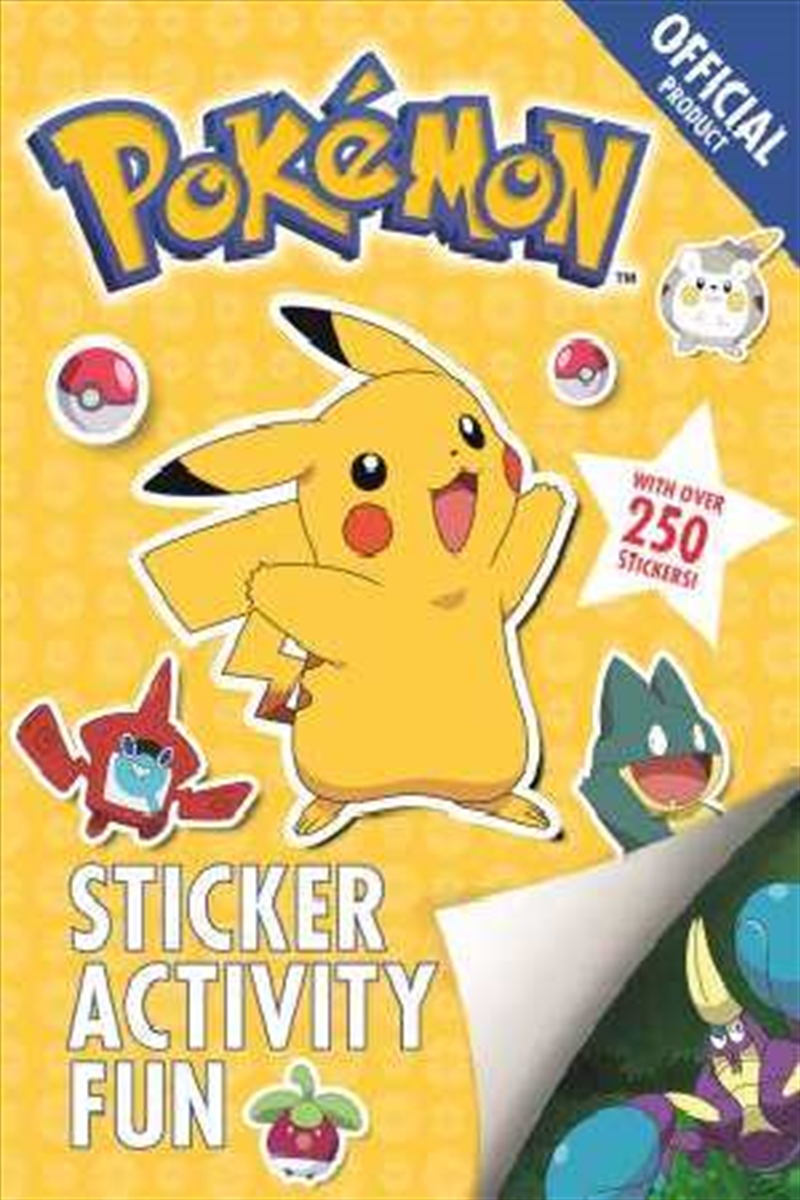 Official Pokemon Sticker Activity Fun/Product Detail/Stickers