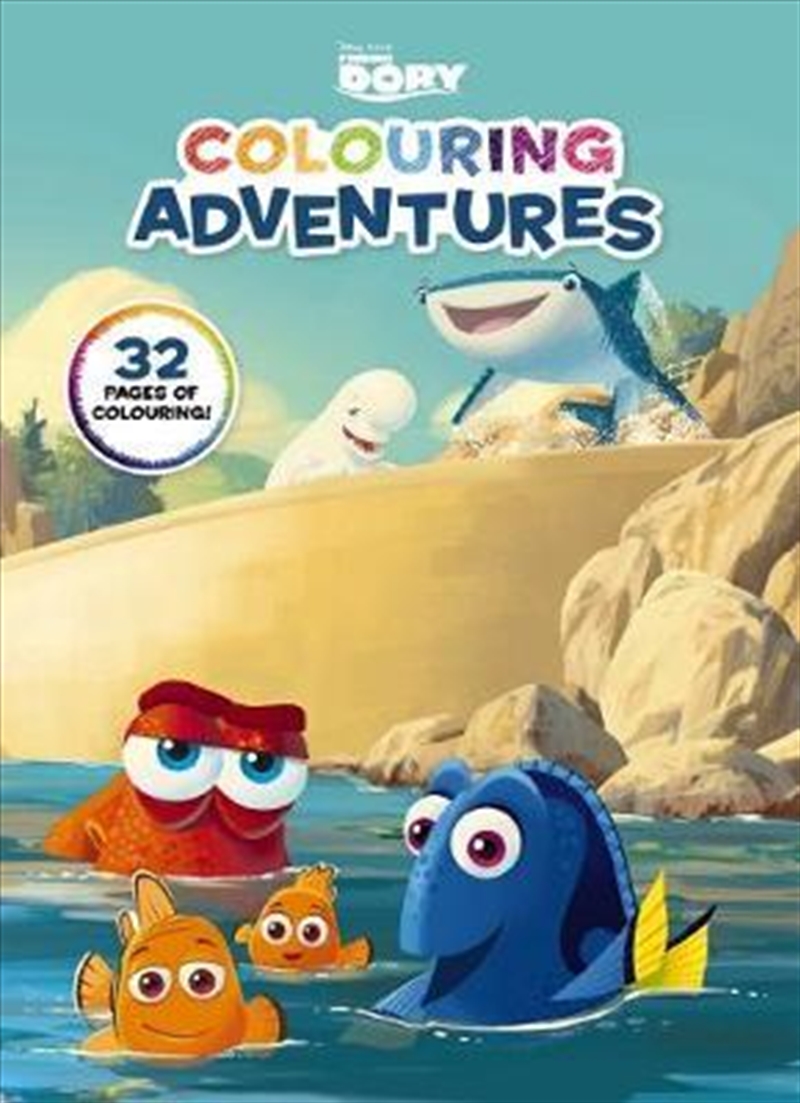 Disney: Finding Dory Colouring Adventures/Product Detail/Kids Colouring