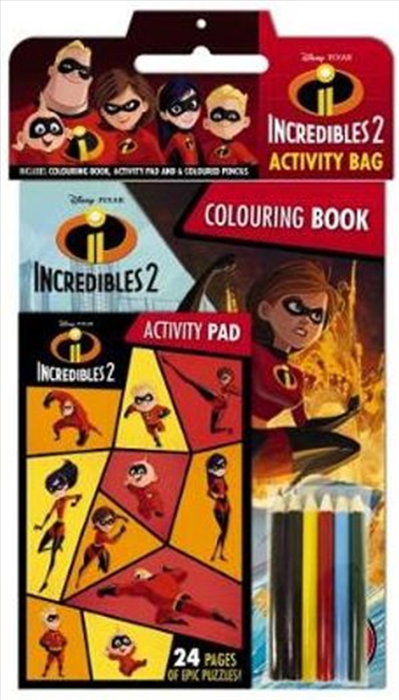 Disney Incredibles 2:  Activity Bag/Product Detail/Arts & Crafts Supplies