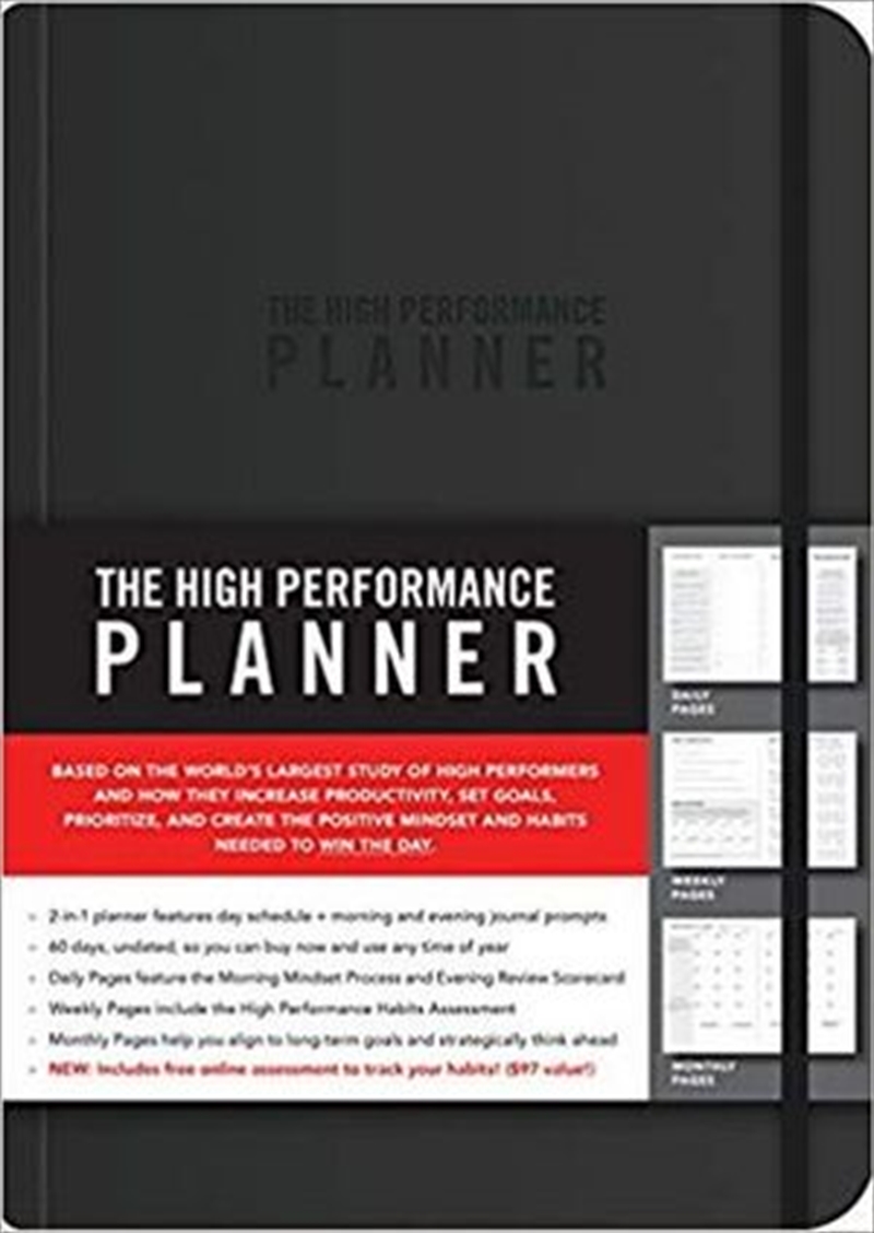 High Performance Planner | Paperback Book