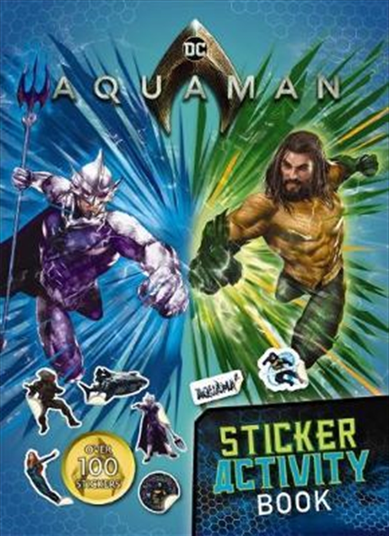 DC Comics: Aquaman Sticker Activity Book | Paperback Book