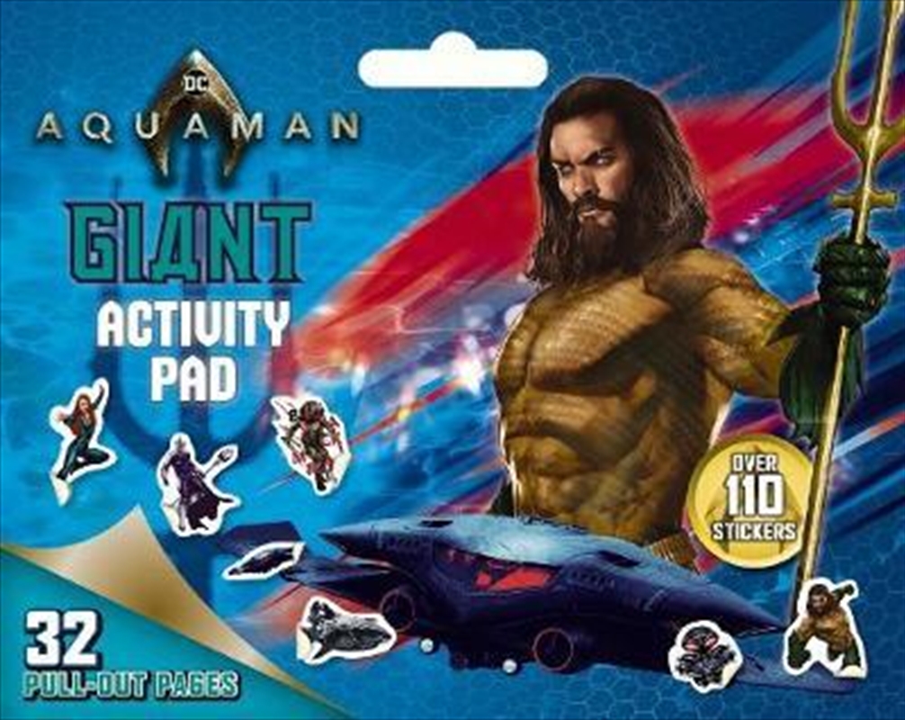 DC Comics: Aquaman Giant Activity Pad/Product Detail/Arts & Crafts Supplies