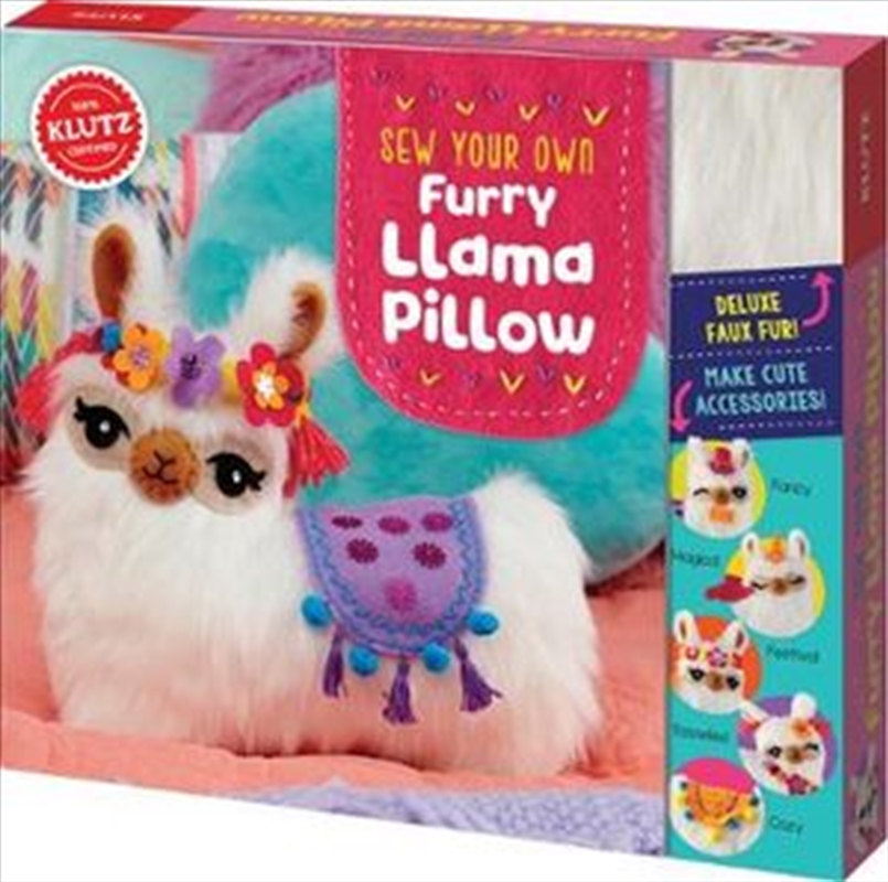 Sew Your Own Furry Llama Pillow/Product Detail/Children