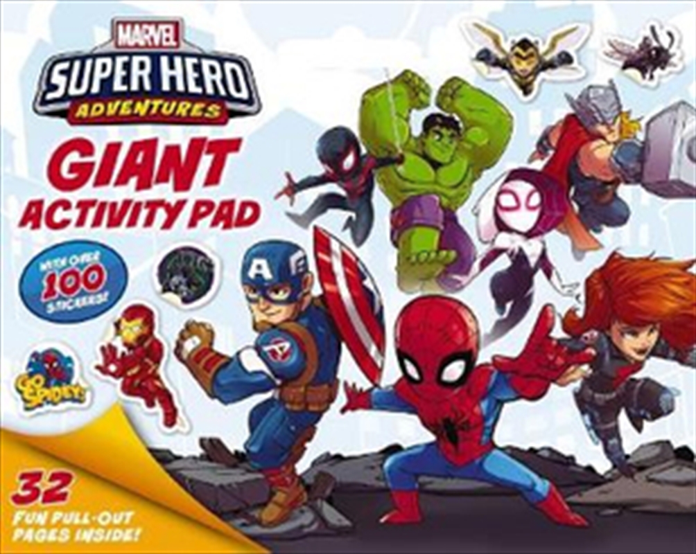 Marvel: Super Hero Adventures Giant Activity Pad/Product Detail/Arts & Crafts Supplies