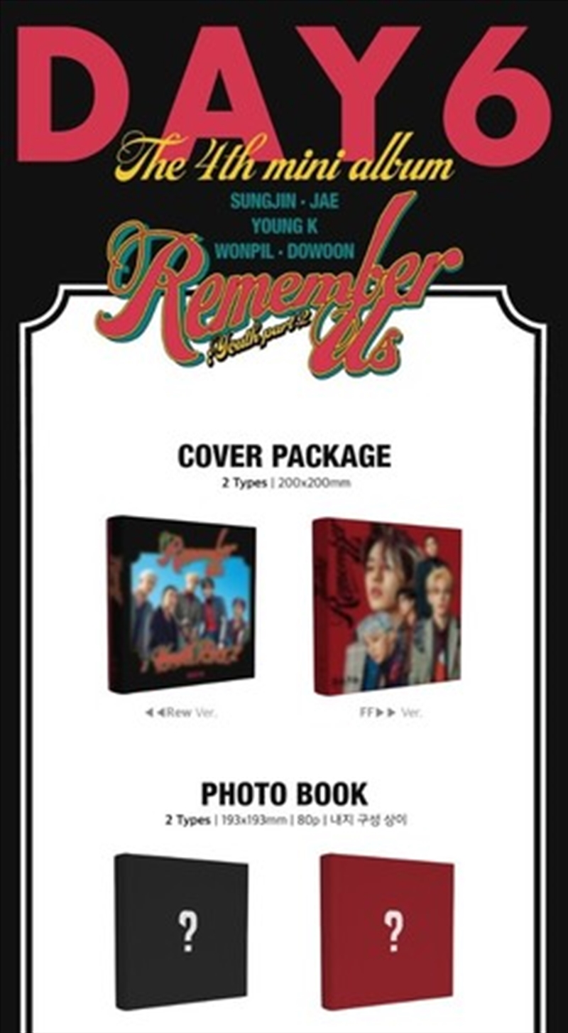 4Th Mini Album: Remember Us - Youth Part/Product Detail/World