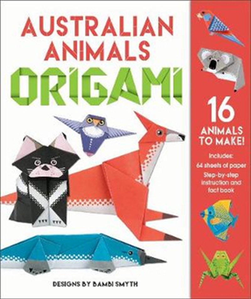 Australian Animals Origami Kit | Hardback Book