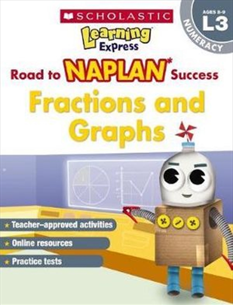 Learning Express NAPLAN: Fractions & Graphs NAPLAN L3/Product Detail/Maths