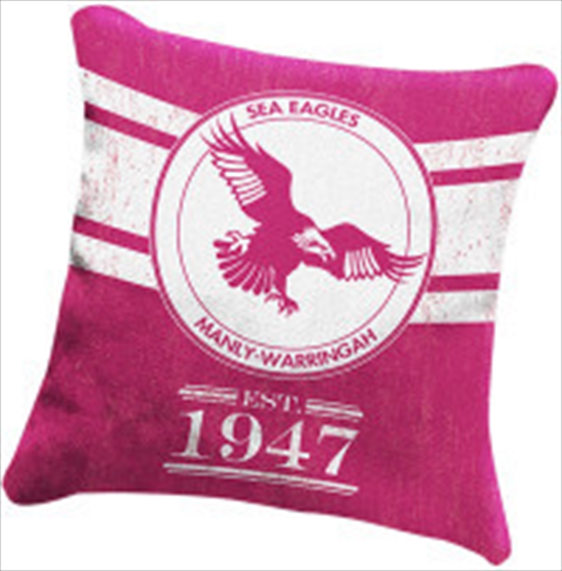 NRL Heritage Cushion Manly Warringah Sea Eagles/Product Detail/Manchester