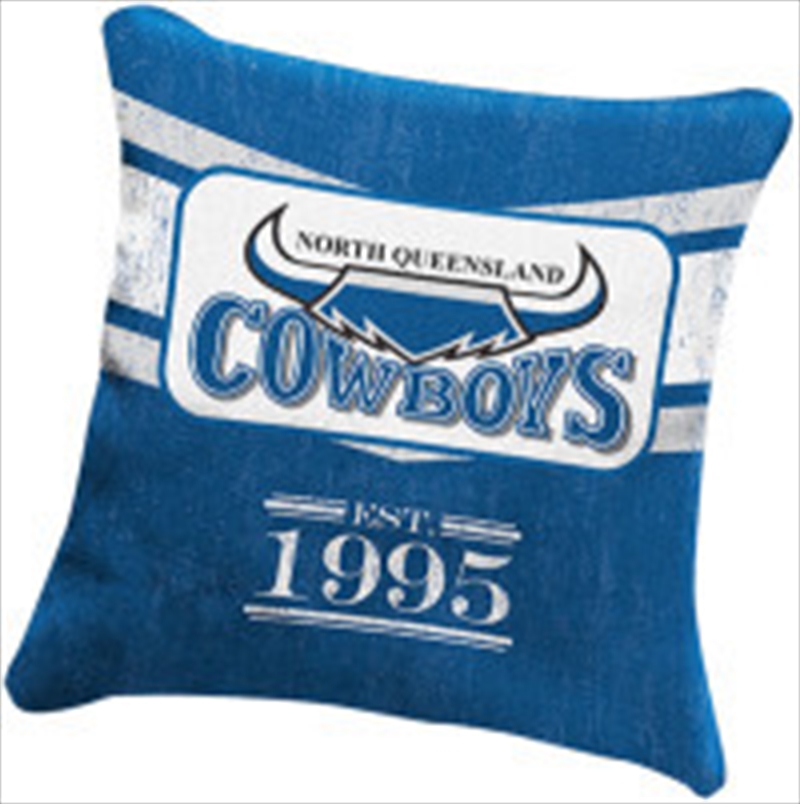 NRL Heritage Cushion North Queensland Cowboys/Product Detail/Manchester
