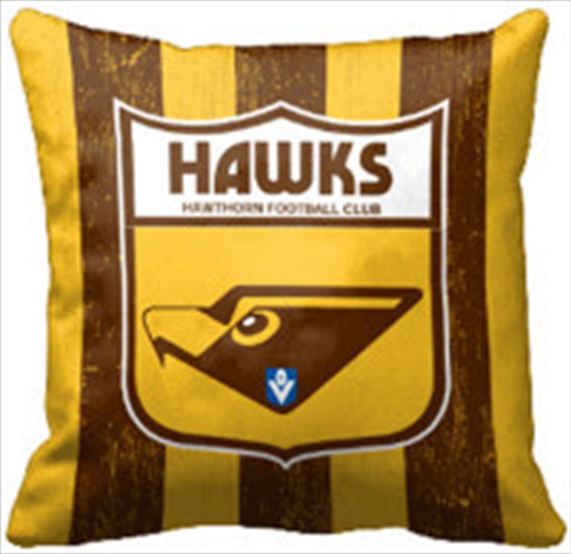 AFL Cushion 1st Team Logo Hawthorn Hawks/Product Detail/Manchester
