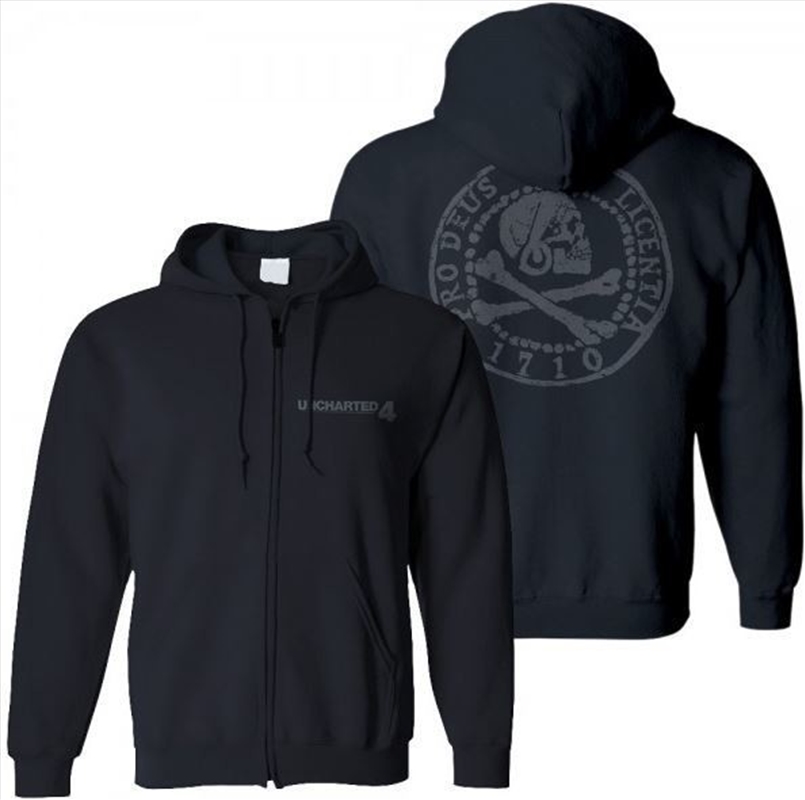 Uncharted 4 Hoodie Pirate Coin XL/Product Detail/Outerwear