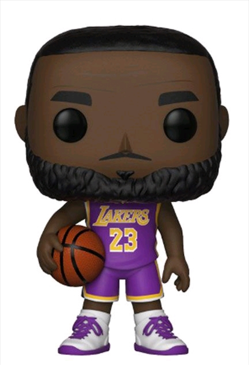 NBA: Lakers - Lebron James (Purple) US Exclusive Pop! Vinyl [RS]/Product Detail/Sport