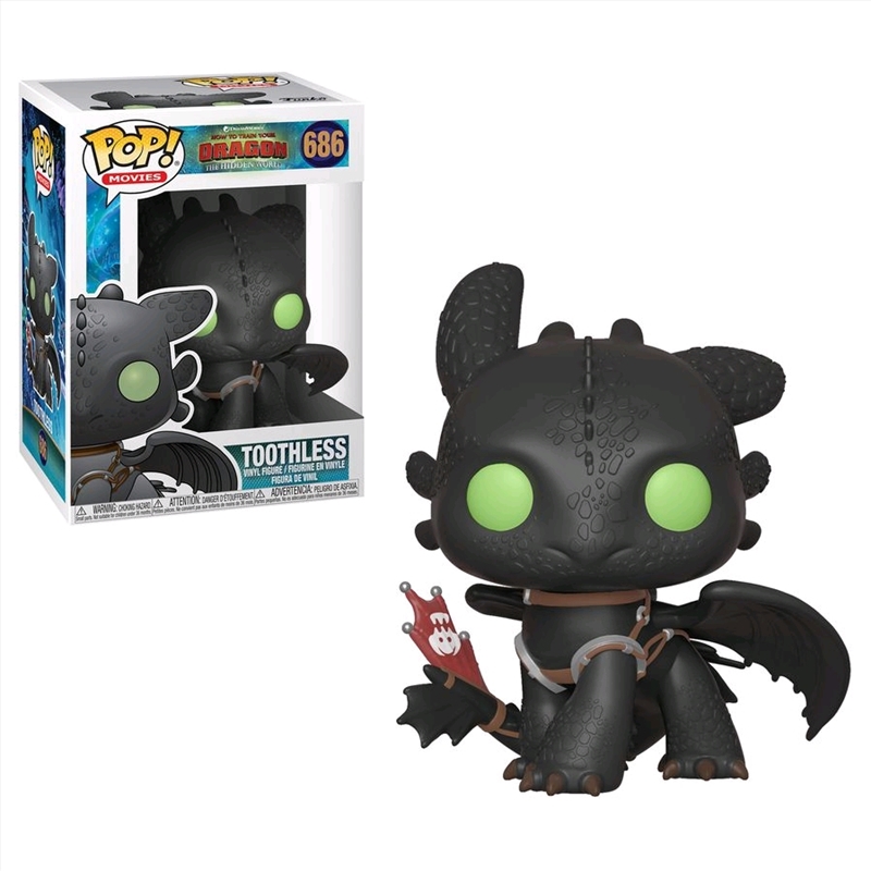 How to Train Your Dragon 3: The Hidden World - Toothless Pop! Vinyl/Product Detail/Movies