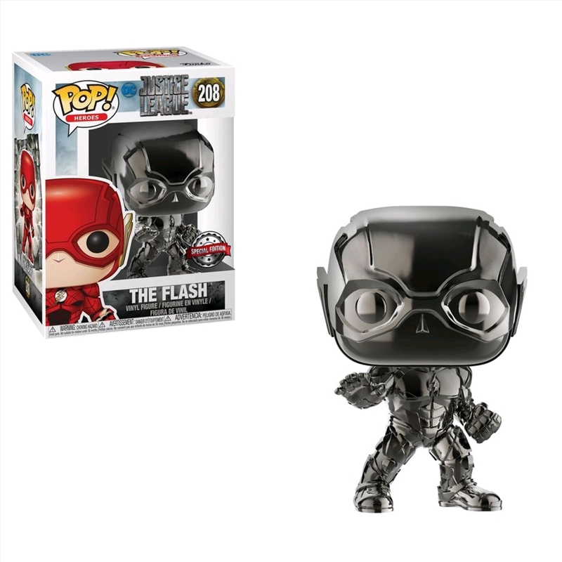 Justice League Movie - Flash (Hematite) Chrome Pop! Vinyl/Product Detail/Movies