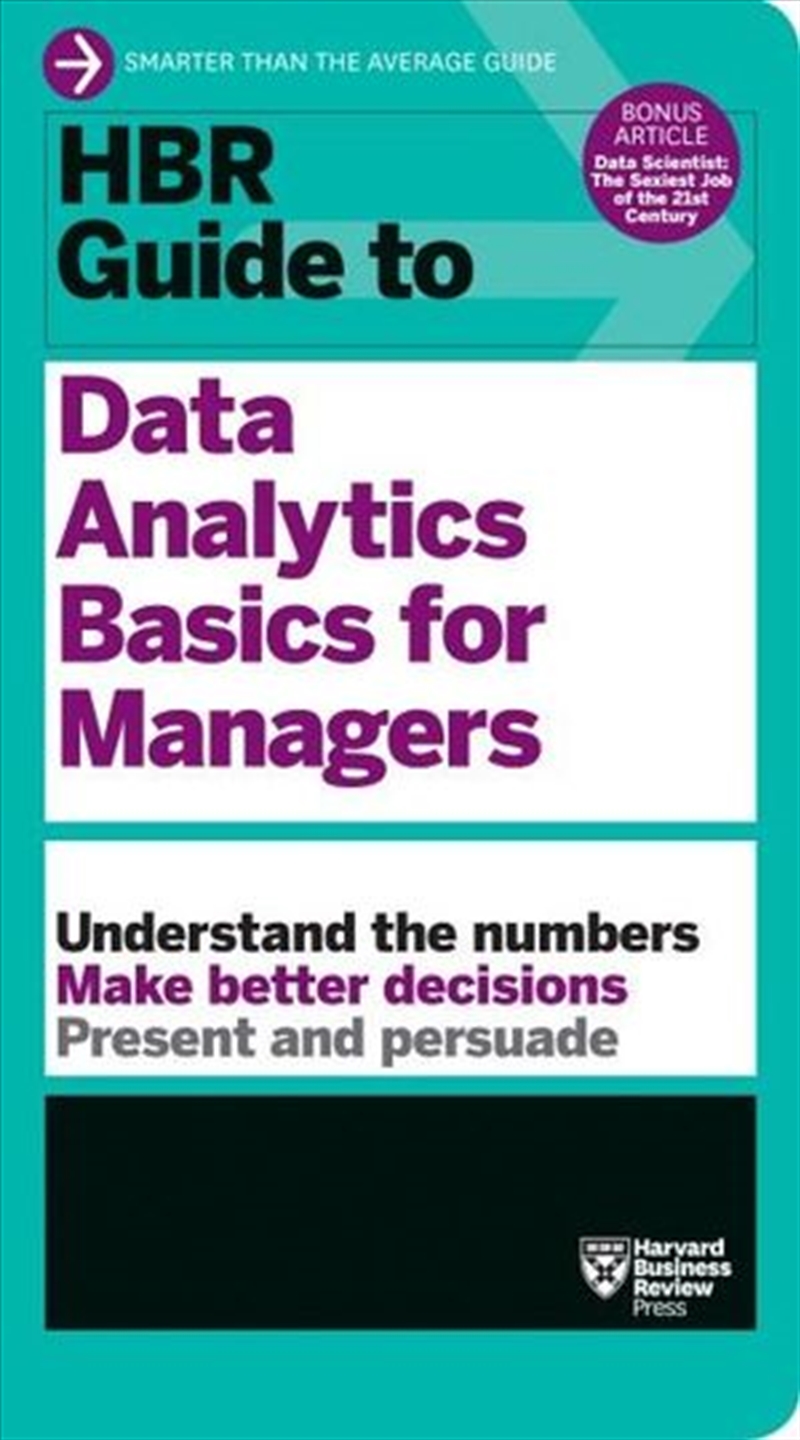 HBR Guide to Data Analytics Basics for Managers (HBR Guide Series)/Product Detail/Reading