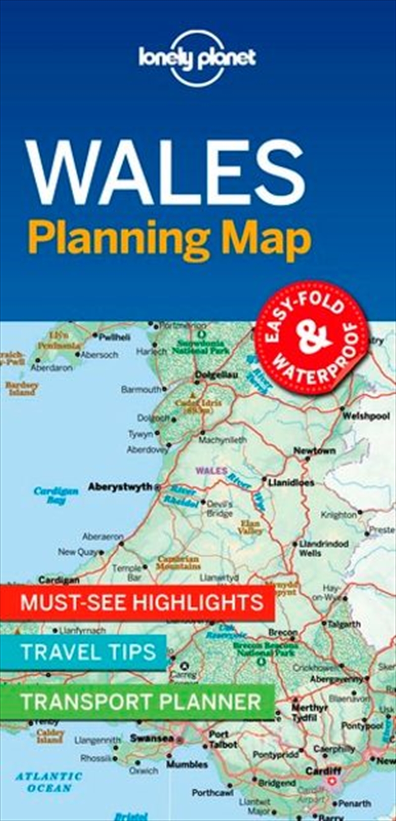 Lonely Planet Wales Planning Map/Product Detail/Travel & Holidays