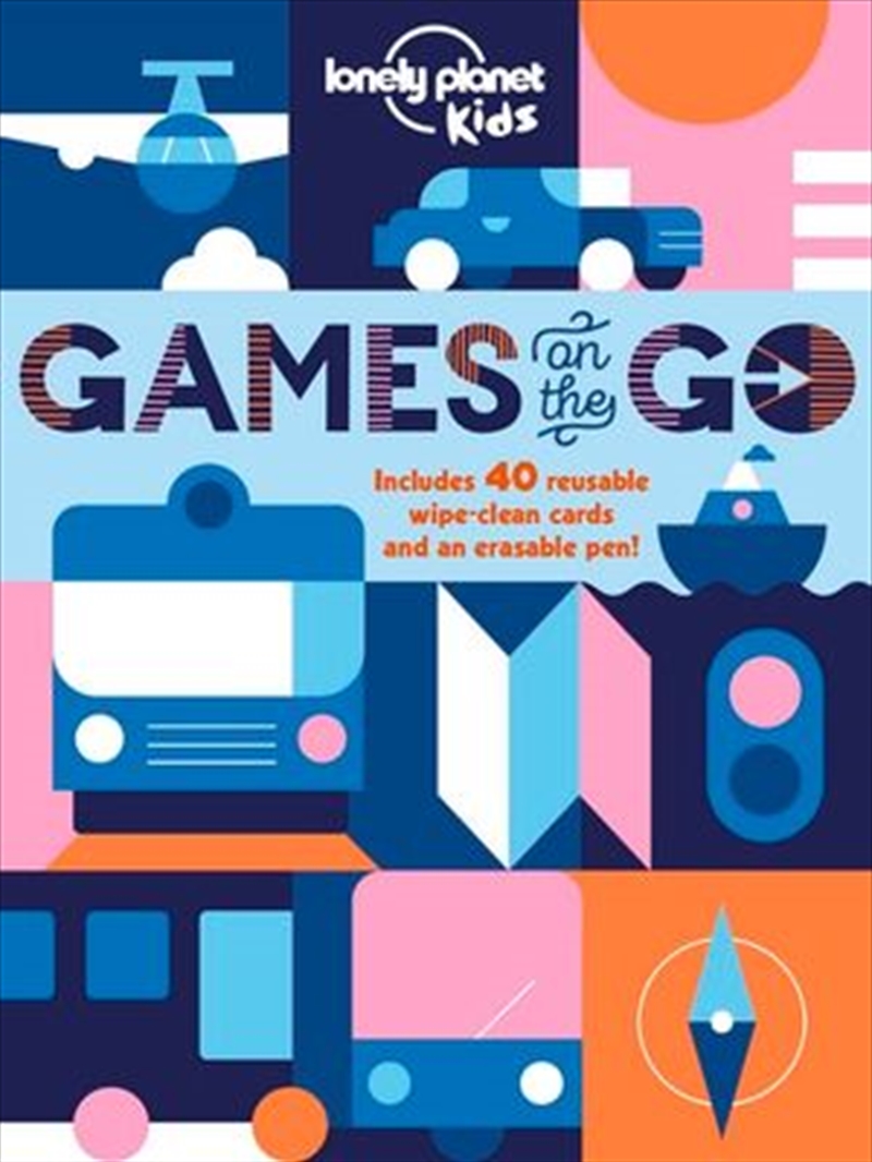 Lonely Planet Kids - Games On The Go | Hardback Book