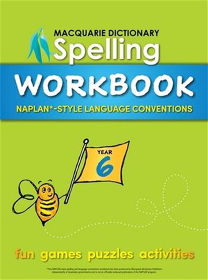 Macquarie Dictionary Spelling Workbook : Year 6/Product Detail/Language & Linguistics