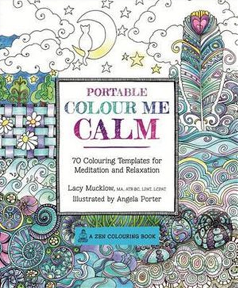 Portable Color Me Calm/Product Detail/Adults Colouring