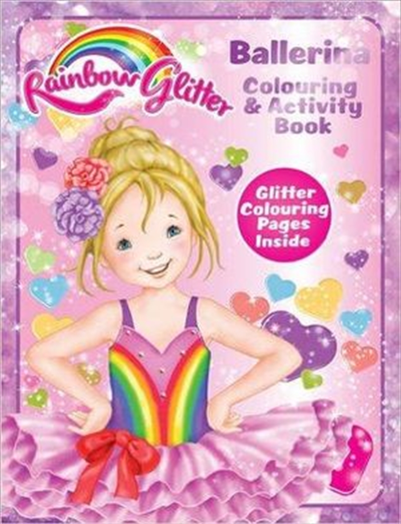 Rainbow Glitter Ballerina Colouring Book/Product Detail/Children