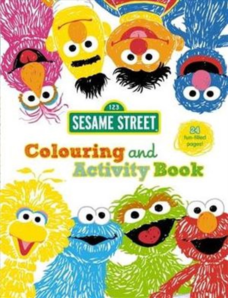 Buy Sesame Street: Colouring and Activity Book by Scholastic Australia ...