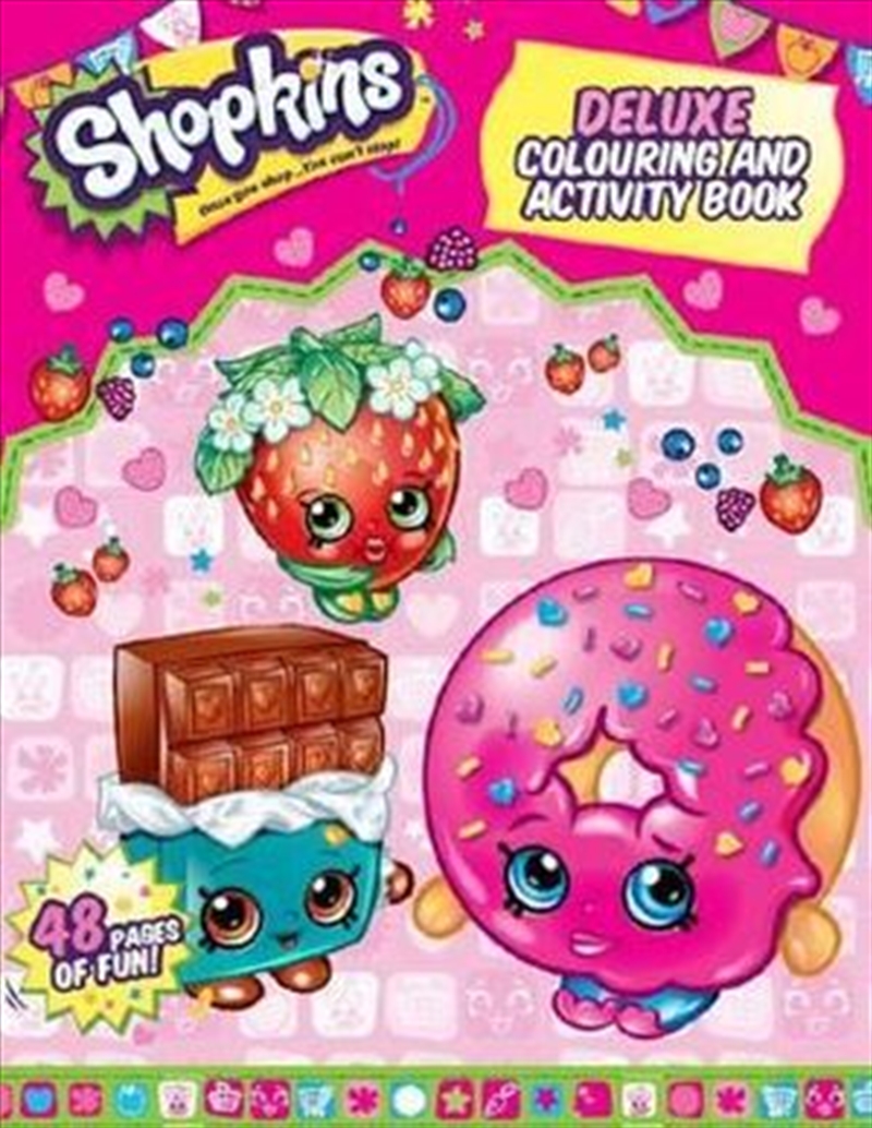 Shopkins Deluxe Colouring and Activity Book/Product Detail/Kids Colouring