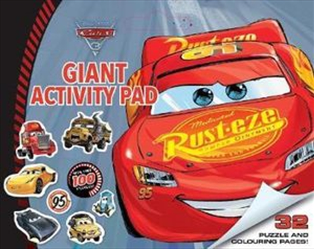 Giant Activity Pad: Disney Cars 3/Product Detail/Arts & Crafts Supplies