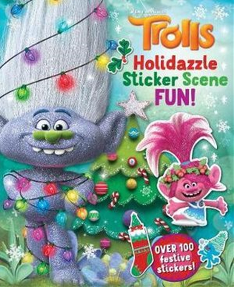 Trolls Holidazzle Sticker Scene Fun!/Product Detail/Stickers