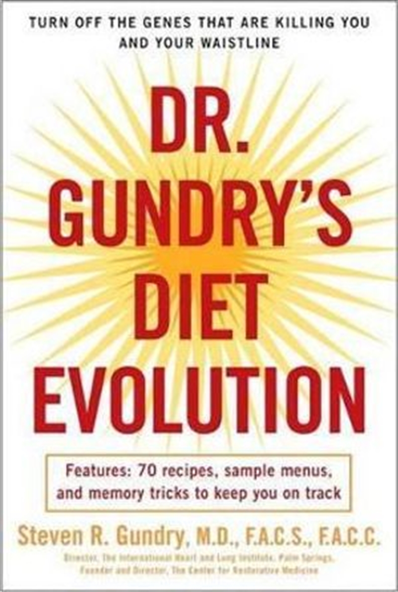 Dr Gundrys Diet Evolution/Product Detail/Reading