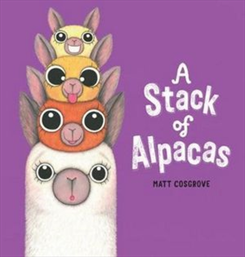 A Stack of Alpacas | Hardback Book