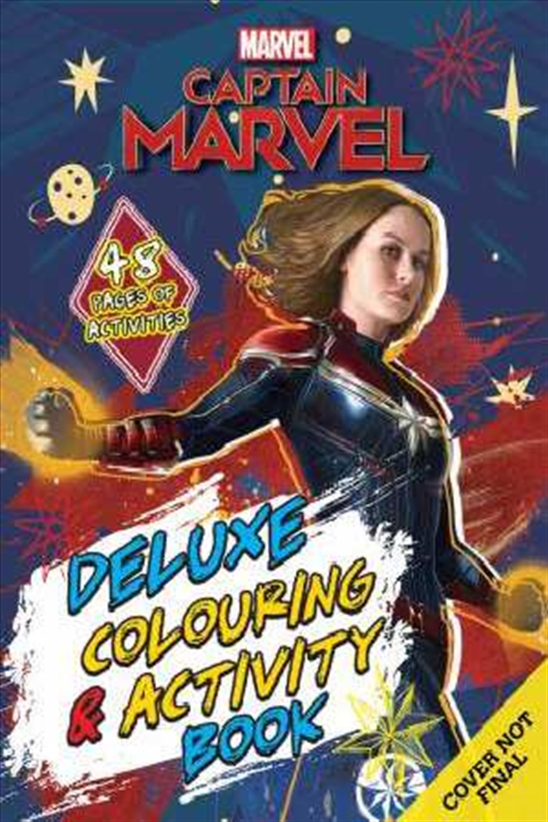Marvel: Captain Marvel Deluxe Colouring and Activity Book/Product Detail/General Fiction Books