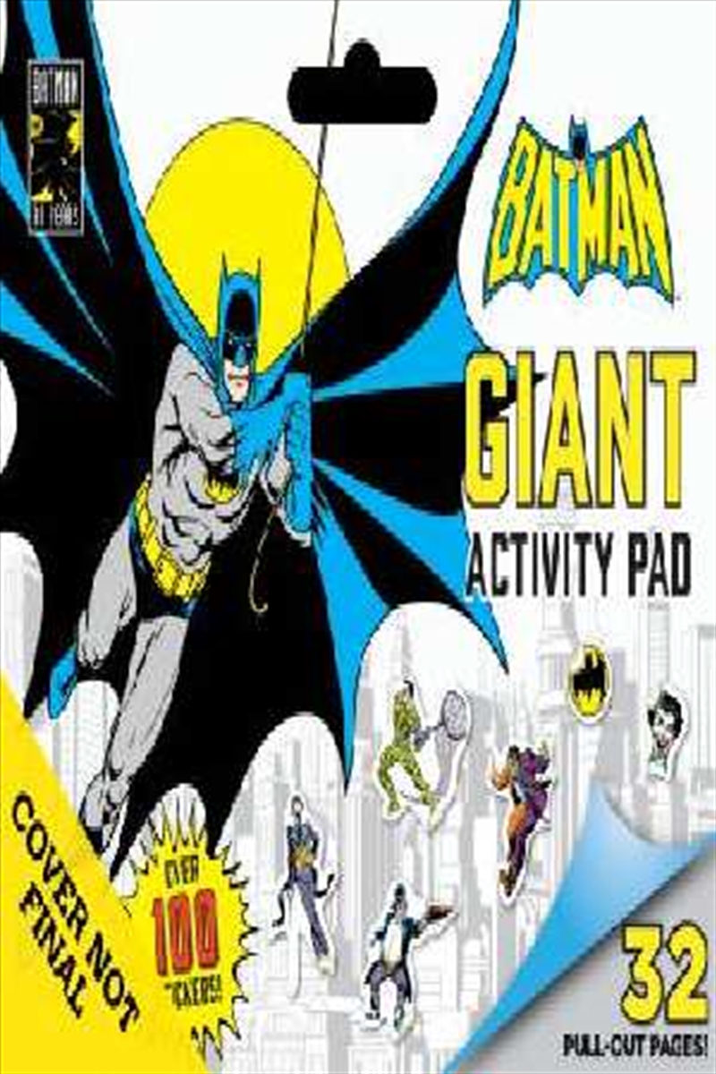 DC Comic: Batman Giant Activity Pad/Product Detail/Arts & Crafts Supplies