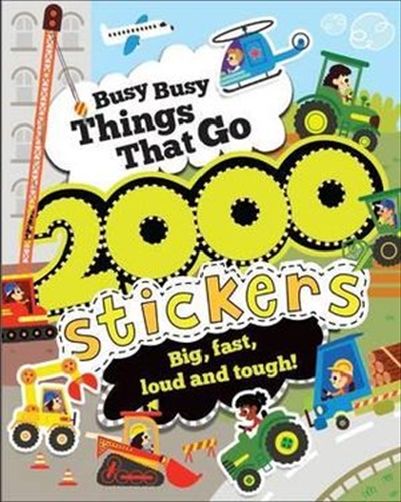 Busy Busy Things That Go 2000 Stickers/Product Detail/Stickers