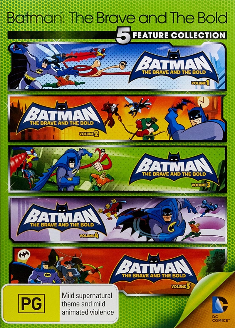 Batman Brave And Bold - Season 1 Vol 1-5/Product Detail/Animated