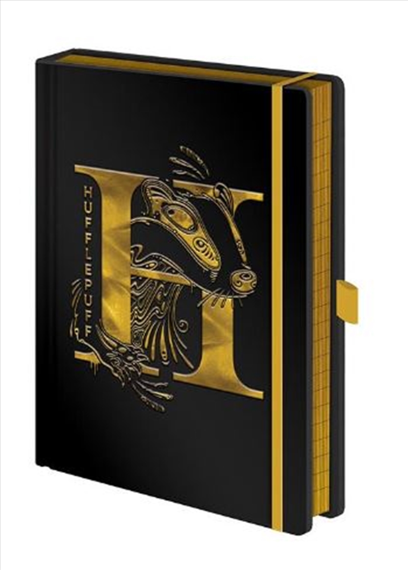 Harry Potter - Hufflepuff Foil A5 Premium Notebook | Merchandise