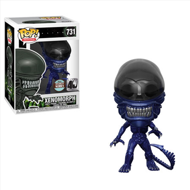 Alien - 40th Anniversary Xenomorph Blue Metallic Specialty Series Pop! Vinyl/Product Detail/Movies