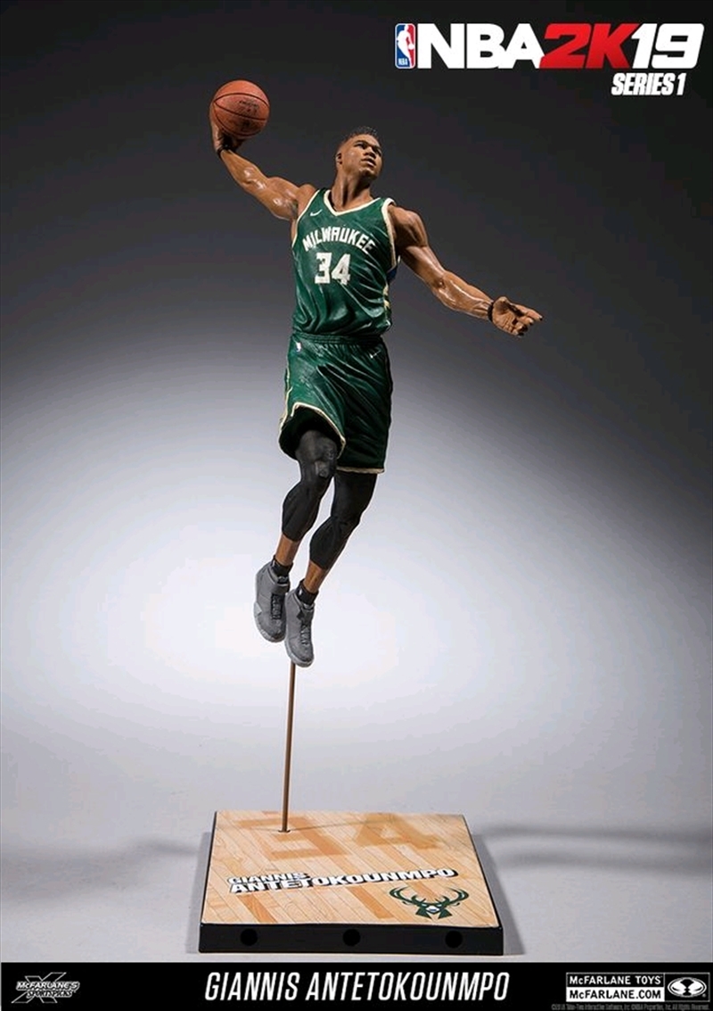 NBA - 2K series 01 Giannis Antetokuonmpo Action Figure/Product Detail/Figurines